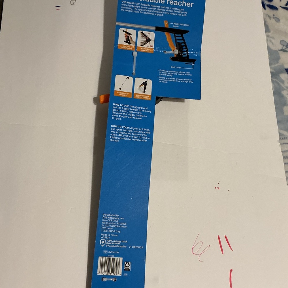 Blue Reacher Tool